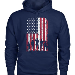 Military flag shirt