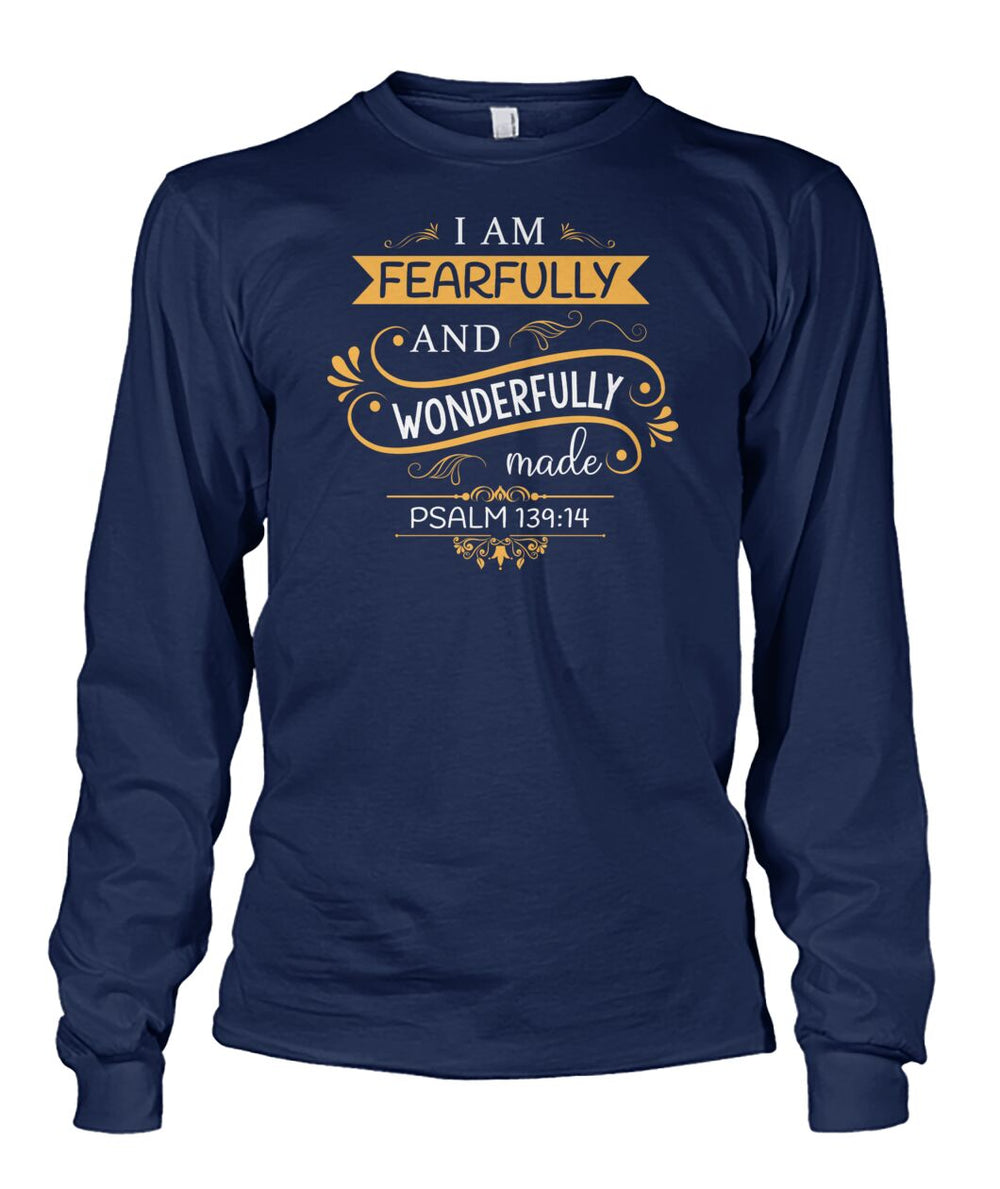 You are wonderfully made shirt