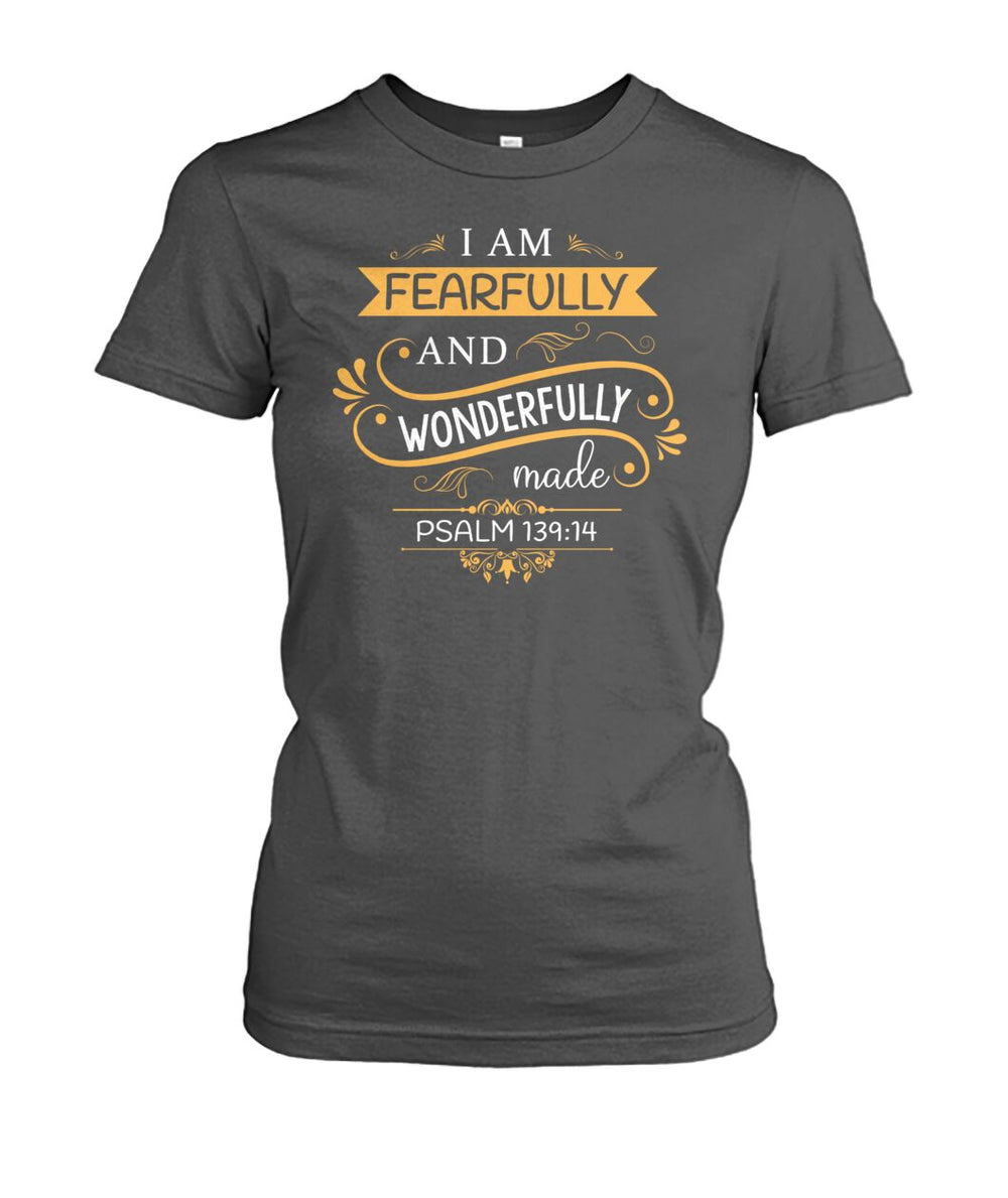 You are wonderfully made shirt