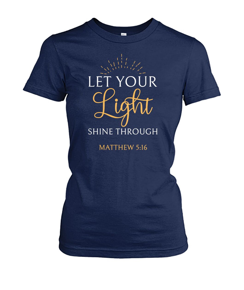 Let your light shine shirt