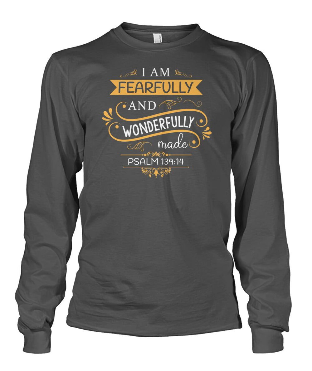 You are wonderfully made shirt