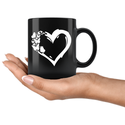 Butterfly Heart cup