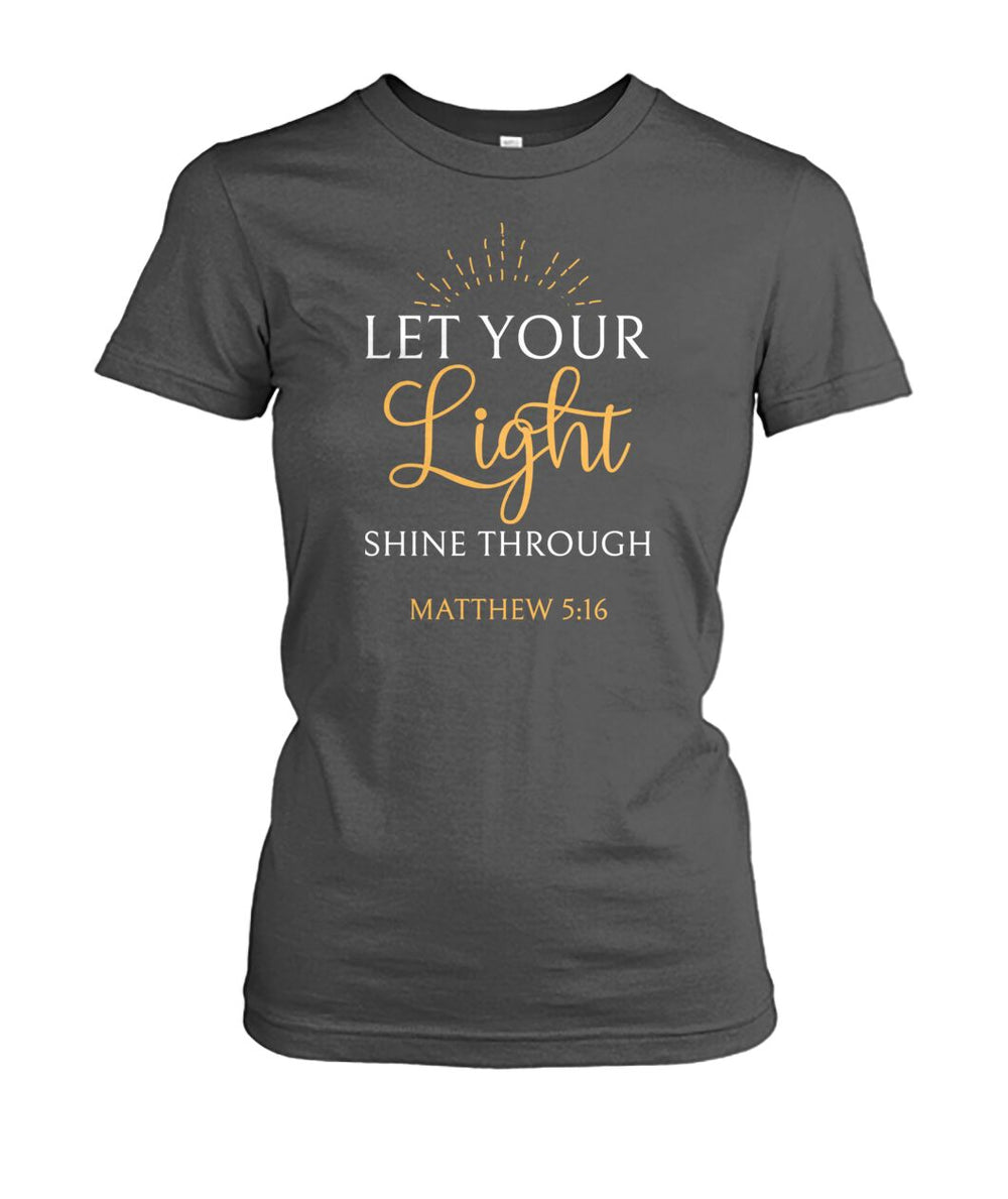 Let your light shine shirt