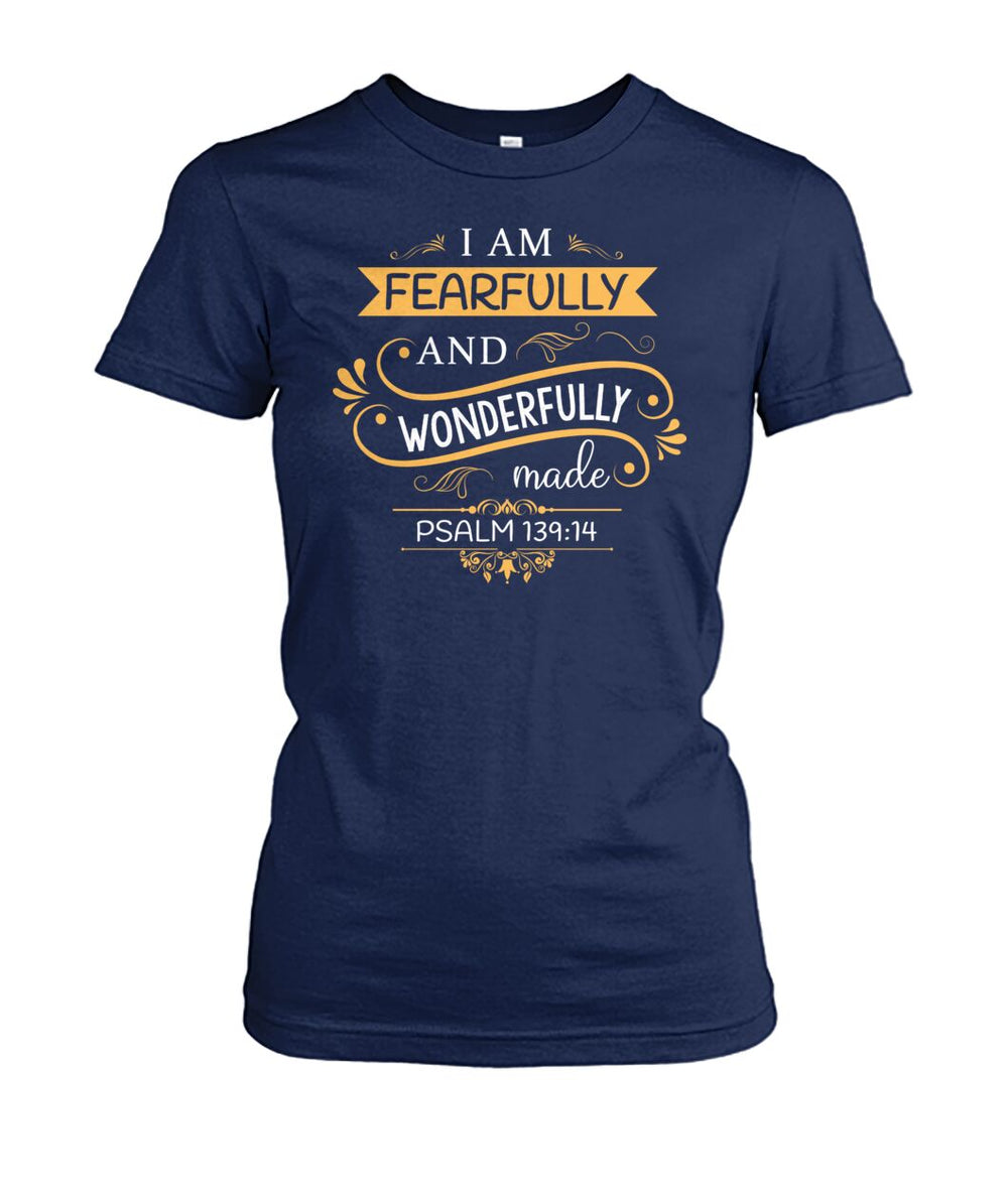 You are wonderfully made shirt