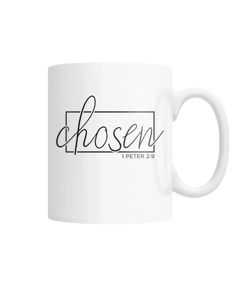 Chosen White Coffee Mug