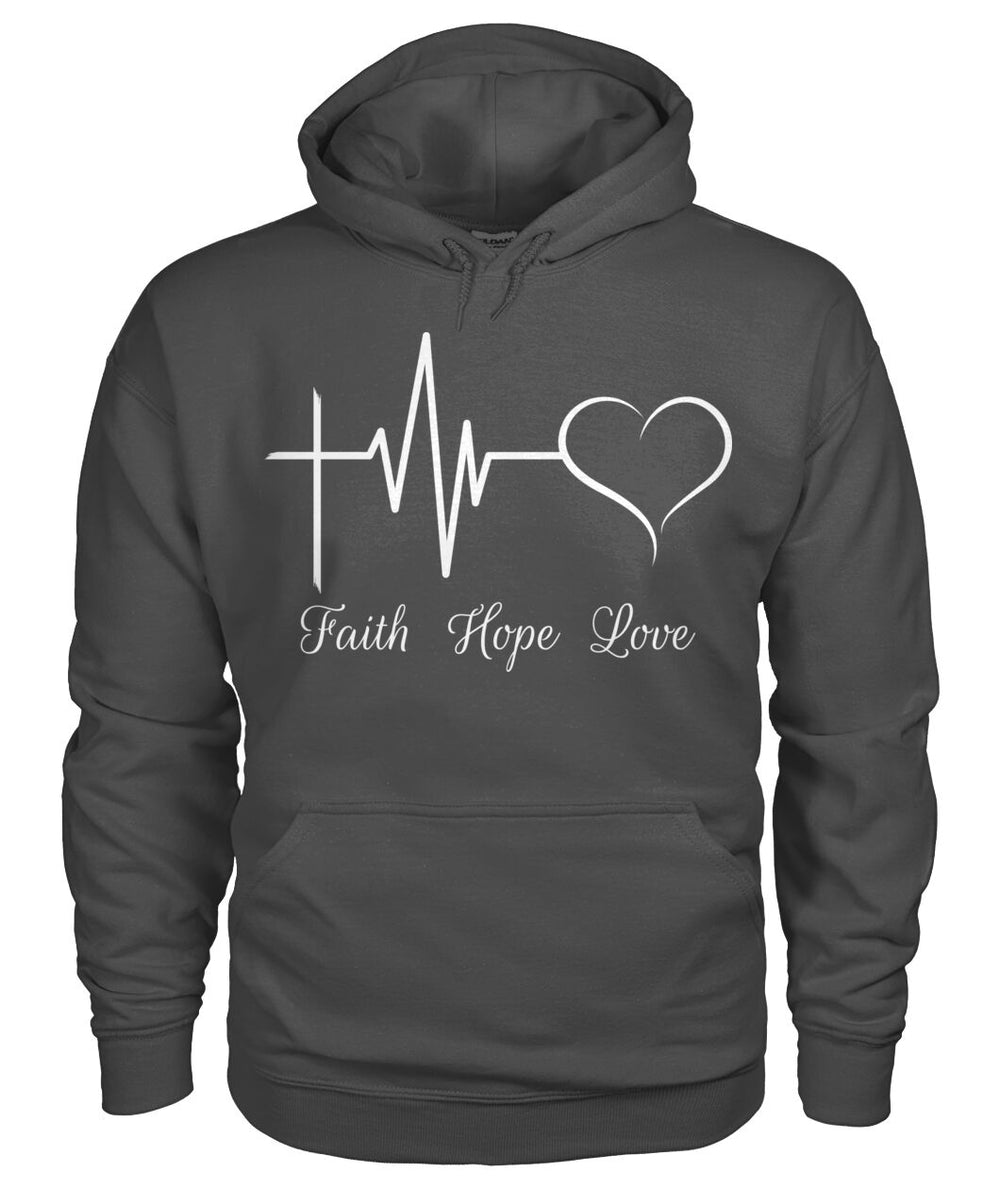 Faith hope love hoodie