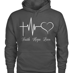 Faith hope love hoodie