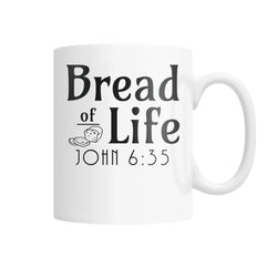 Bread of Life White Coffee Mug