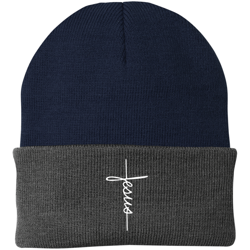 Jesus Cross Knit Cap