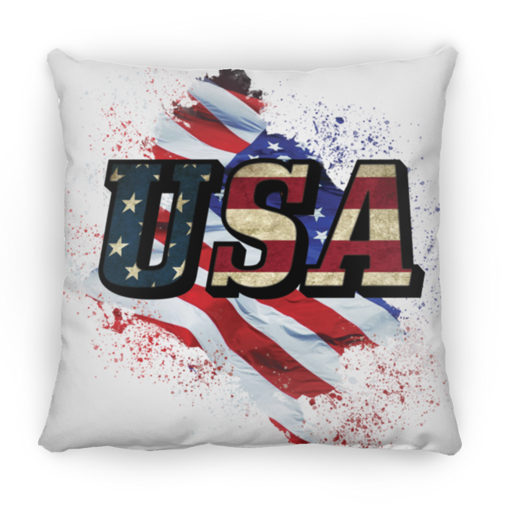 USA Square Pillow 16x16