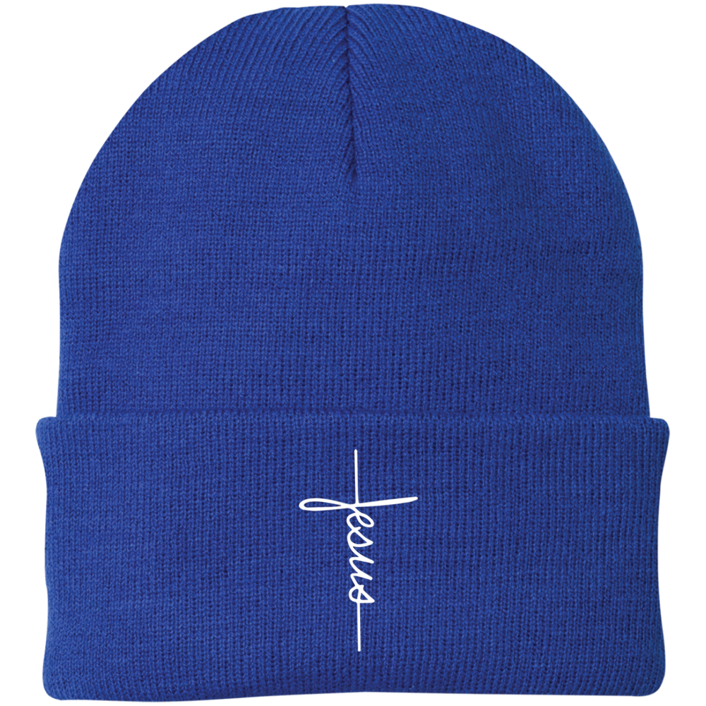 Jesus Cross Knit Cap