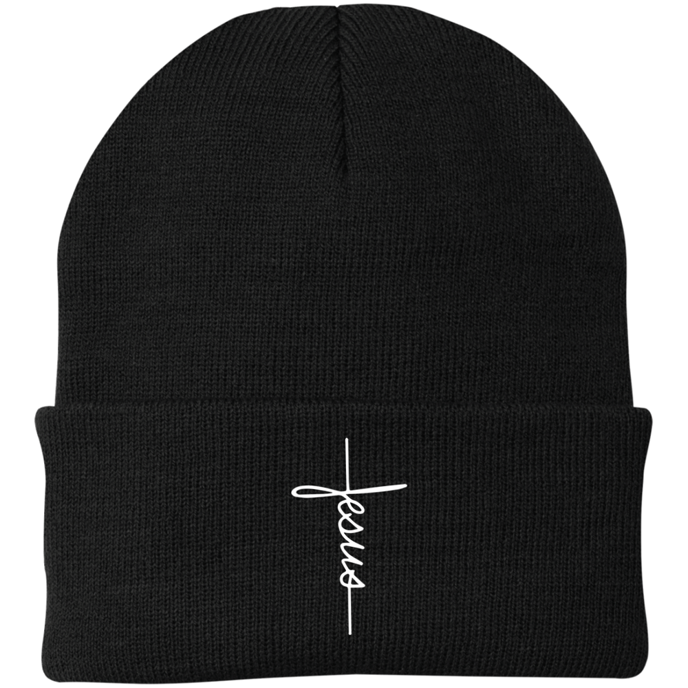 Jesus Cross Knit Cap