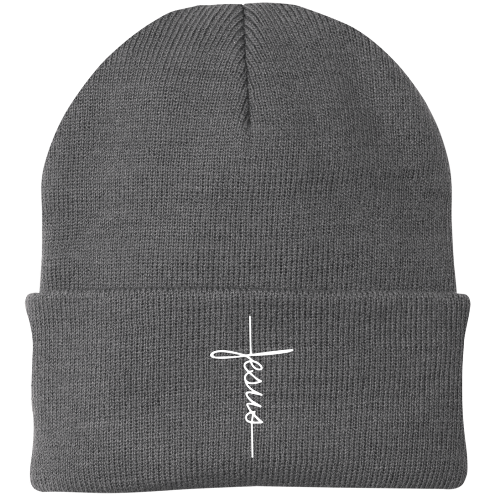 Jesus Cross Knit Cap