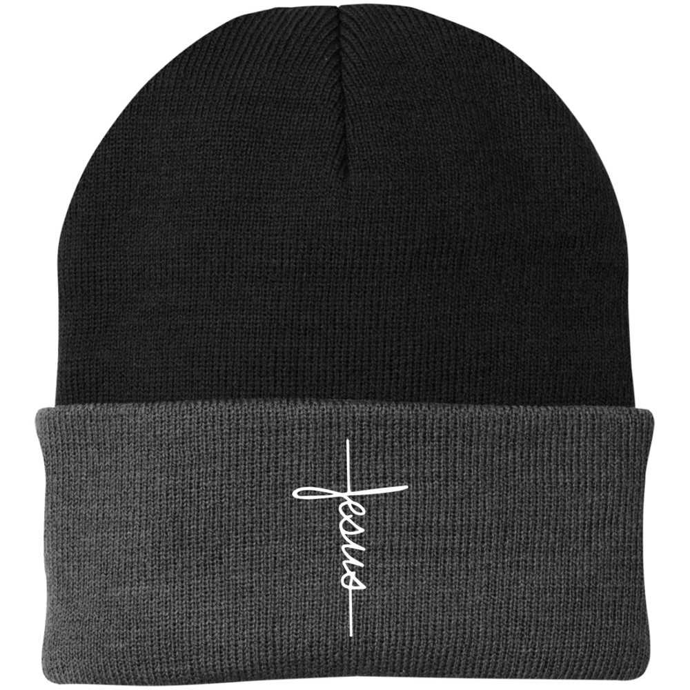 Jesus Cross Knit Cap