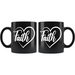 Faith heart cup