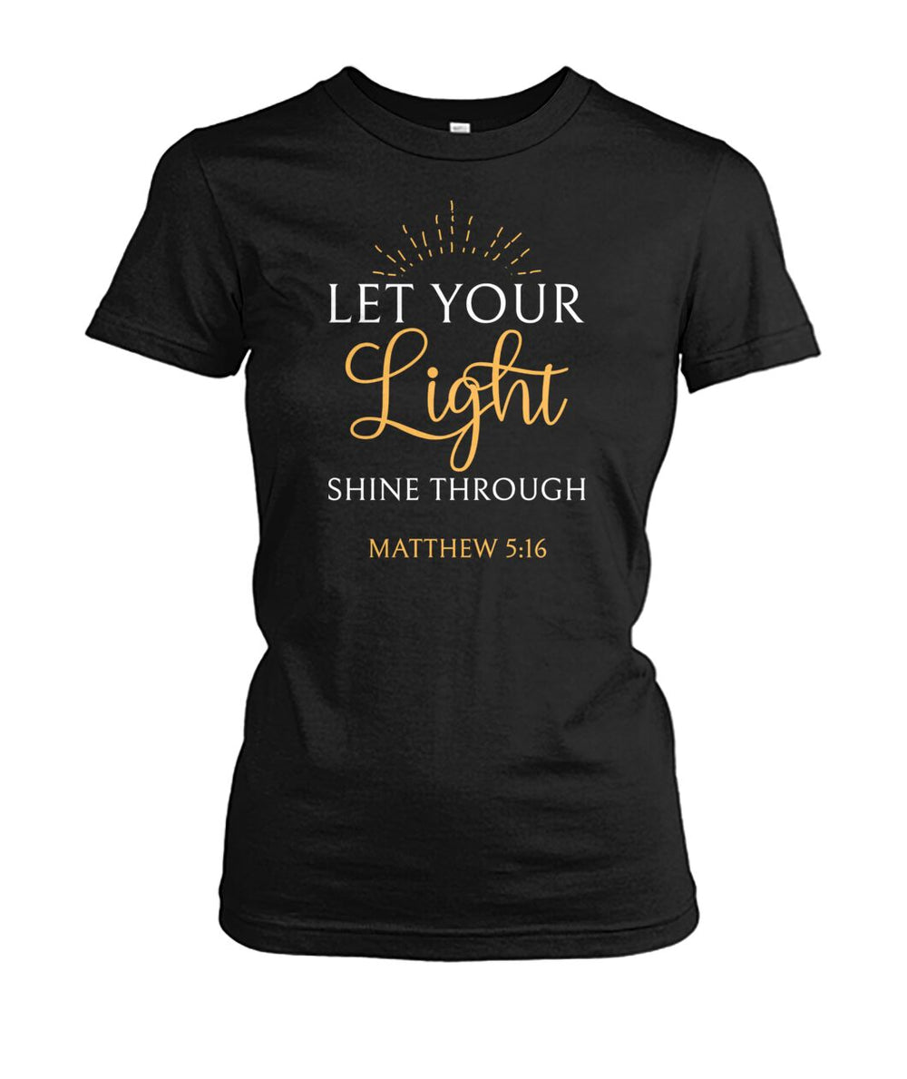 Let your light shine shirt