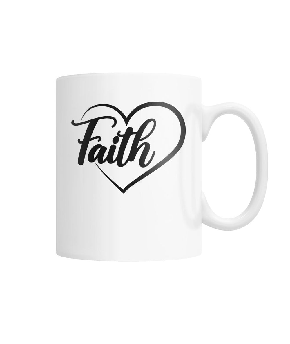 Faith White Coffee Mug