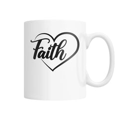 Faith White Coffee Mug