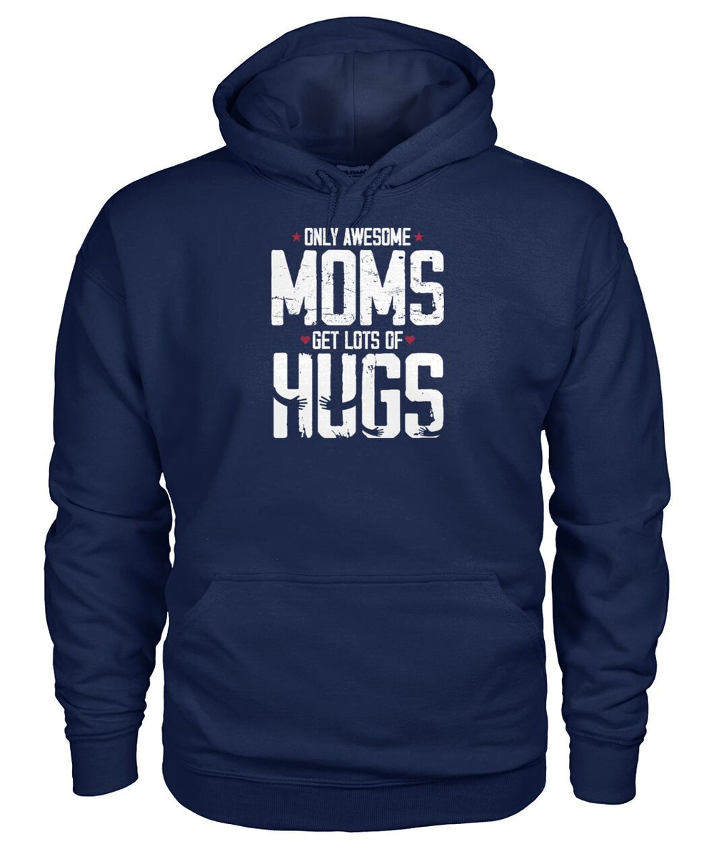 Mom hugs