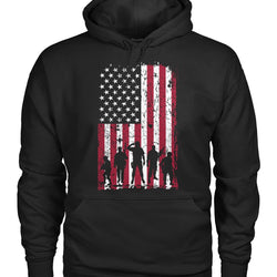 Military flag shirt