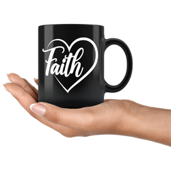 Faith heart cup