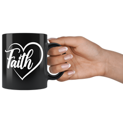 Faith heart cup